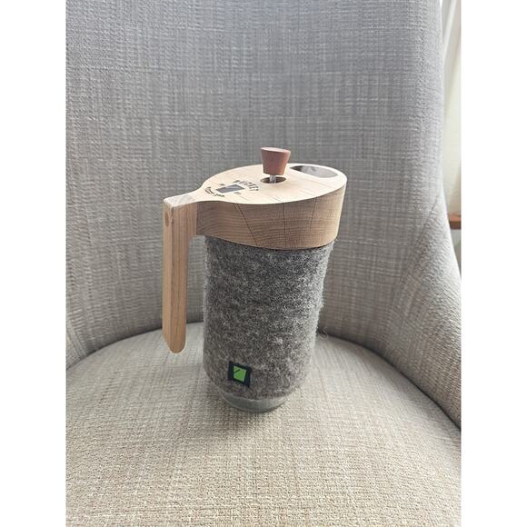 BUCKET Portland French Press Coffee Maker, One 20 Oz Cup Included, Made In USA - Picture 8 of 9